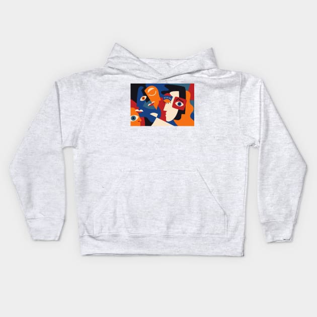 Classic Art Kids Hoodie by Seven Seven t